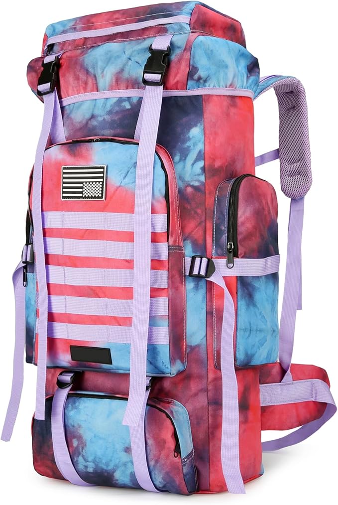 Hiking Backpack for Men 70L/100L Camping Backpack Military Rucksack Molle 3 Days Assault Pack for Climbing | Camping Backpack, 3 Days Assault Pack, for Climbing