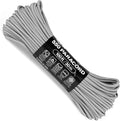 Atwood Rope MFG 550 Paracord 100 Feet 7-Strand Core Parachute Cord (Grey)