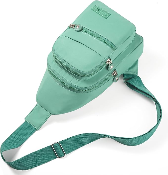Banelu Small Sling Backpack Crossbody Sling Bag for Women Men, Chest Bag Daypack Fanny Pack Cross Body Bag for Outdoors Hiking Traveling