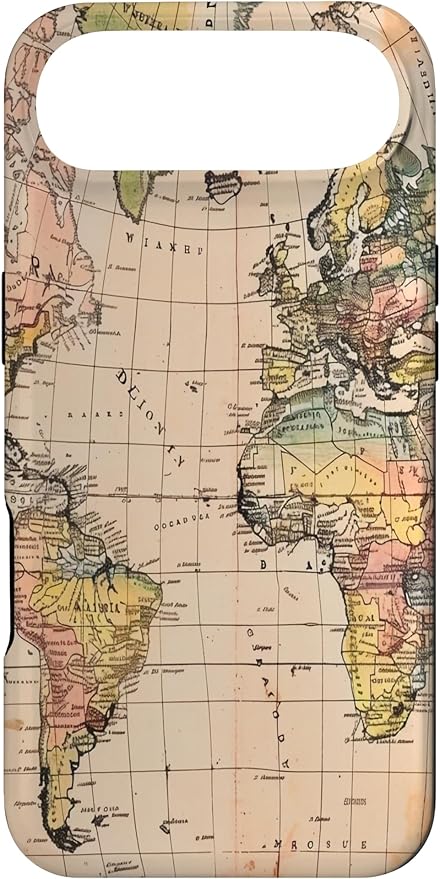 World Map,Old Map of The World Case for iPhone Air