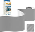 KING MOUNTAIN Self Adhesive Nylon Fabric Repair Tape, 4×63 Inches, Quick Down Jacket Repair Patch, Waterproof Outdoor Gear Patch Kit for Tent,Backpacks,Umbrella, Gloves, Sleeping Bag (Grey)