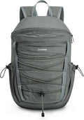 G4Free Hiking Backpack for Women Men 20L Lightweight Travel Backpacks Daypack Outdoor Daily Camping, Dark Gray-green