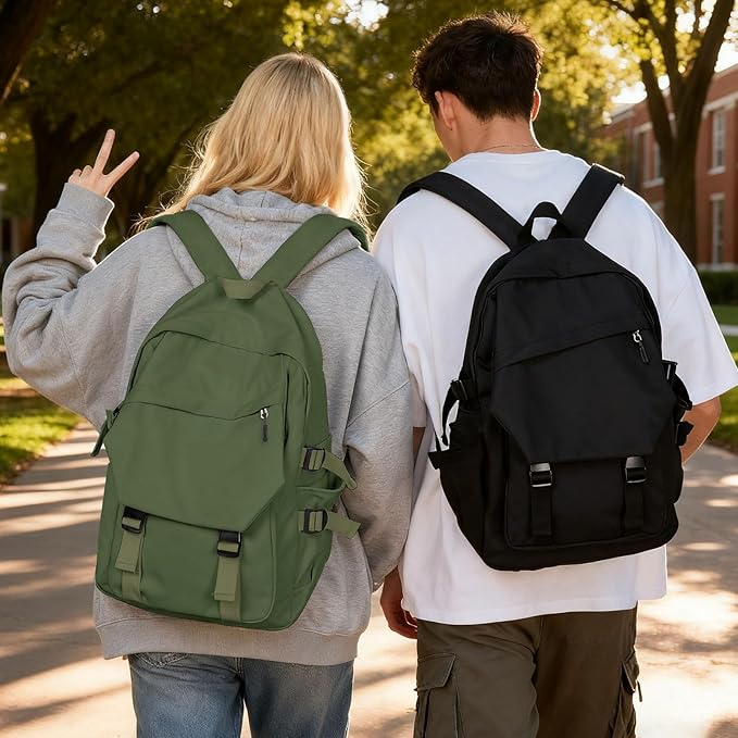 coowoz Lightweight School Backpack College Laptop Backpack for Men Women Travel bag High Middle School Bag Bookbag for Boy Girls