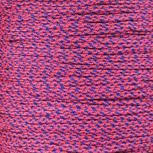 Paracord Planet 95lb Paracord – 1 Strand Type I Parachute Cord for Outdoors and DIY – Hubba Bubba (100 ft)