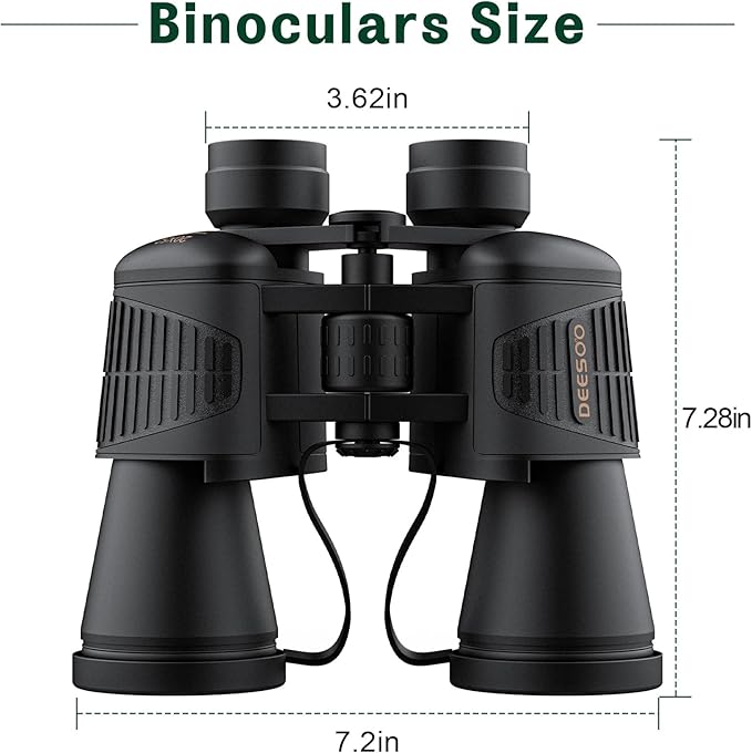 20x52 Binoculars for Adults High Powered - HD Large View Binoculars with Low Light Vision - Professional Binocular for Bird Watching Hunting Travel Cruise Outdoor Sports - Gifts for Women