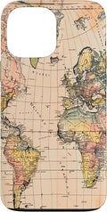 World Map ,Old Map of the World Case for iPhone 13 Pro Max