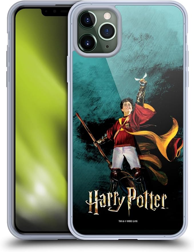 Head Case Designs Officially Licensed Harry Potter Quidditch 3 Prisoner of Azkaban II Gel Case [Military Grade Protection] Compatible with Apple iPhone 11 Pro Max and Compatible with MagSafe