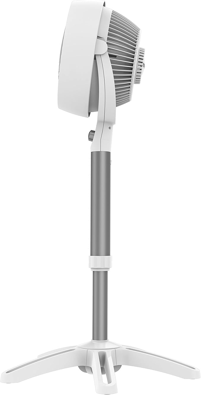 Vornado 683DC Energy Smart Medium Pedestal Air Circulator Fan with Variable Speed Control,White