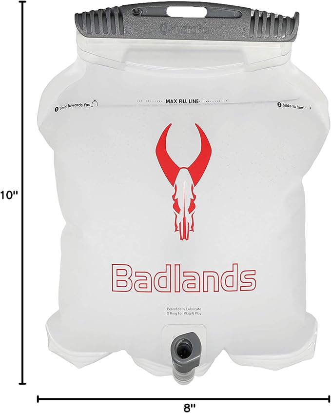 Badlands Hydration Reservoir with Insulated Drinking Tube