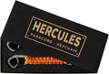 HERCULES Paracord Keychain Set – 2 Pack Lanyard Rope with Aluminum Clip, Durable Paracord Wrist Strap for Outdoor Activities, Orange