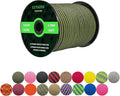 Paracord 325lb Diameter 2.7mm - 5 Strand Parachute Spool Cord - 100ft 200ft,Paracord for Camping,Hiking,Fishing,Outdoor and DIY