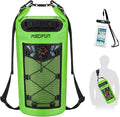 Piscifun Dry Bag, Waterproof Floating Backpack 10L/20L/30L/40L with Waterproof Phone Case for Boating, Kayaking, Fishing
