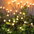 NBQQ Solar Garden Lights Outdoor, 4 Pack Swaying Light Waterproof Solar Lights Outdoor for Yard Pathway Patio, Swaying Lawn Decor as Gardening Gifts for Women Holiday