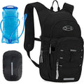 KABAQOO Hydration Backpack, 18L Multipurpose Hiking Backpack with 3L Water Bladder, Water Backpack Insulated Hydration Pack Ideal for Hiking and Cycling