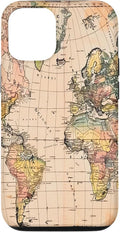 World Map ,Old Map of the World Case for iPhone 12/12 Pro