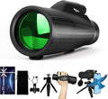 BIJIA 10x50 Monocular Telescope – True 10x Steady Handheld Scope with Phone Adapter & Tripod for Clear Long-Distance Bird Watching, Travel & Outdoor Viewing