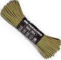 Atwood Rope MFG Color Changing 550 Paracord 100 Feet 7-Strand Core Nylon Parachute Cord Outside Survival Gear Made in USA | Lanyards, Bracelets, Handle Wraps, Keychain