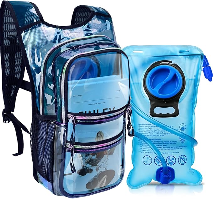 Hydration Pack, Water Backpack with 3L Hydration Bladder Lightweight Insulation, Festival Essential, Rave Hydration Backpack, Hydropack Backpack for Rave, Hiking, Biking, Festival Gear
