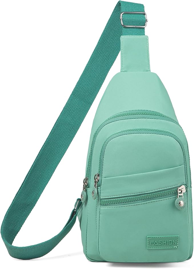 Banelu Small Sling Backpack Crossbody Sling Bag for Women Men, Chest Bag Daypack Fanny Pack Cross Body Bag for Outdoors Hiking Traveling