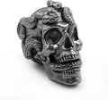 Skull Paracord Bead, Copper, 0.75x0.56x0.78 inches, for Crafting Lanyard Keychains