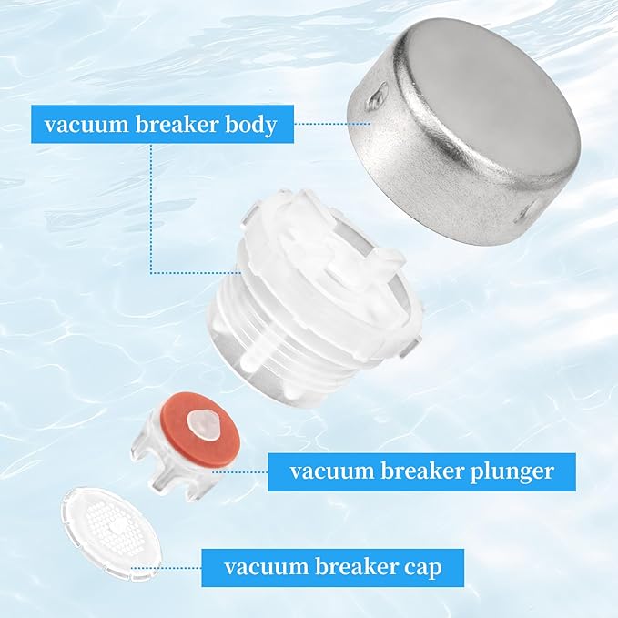 630-7500 Vacuum Breaker Repair Kit Compatible with 400 500 Series, Outdoor Faucet Wall Hydrant Repair Accessories, Pressure Vacuum Breaker Replacement Plunger Assembly