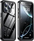 2025 New Designed for iPhone 16 Pro Case Waterproof, [Built-in Screen Protector & Glass Camera Protector][Full Body Shockproof][IP68 Underwater][Dustproof][Dropproof] Phone Case for iPhone 16 Pro 6.3"
