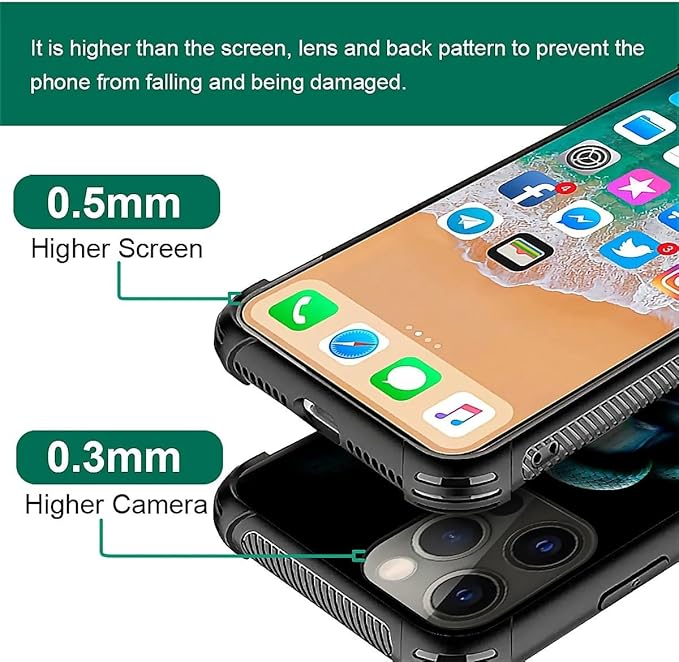 for iPhone 11 Pro Case, Skeleton Winding Snake Pattern Graphic Design Girl Boy Soft Silicone Hard Acrylic Shock Protection for iPhone 11 Pro