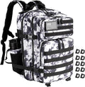 45L Tactical Backpack for Men Women, Military Assault Pack with MOLLE, Large 3 Day Bug Out Bag for Hiking Camping
