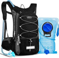 Insulated Hydration Pack Backpack with 3L BPA Free Leak-Proof Water Bladder, Keep Liquids Cool for Up to 5 Hours, Daypack for Hiking, Running, Cycling, Hunting, Climbing
