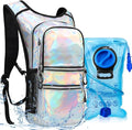 Hydration Pack, Water Backpack with 3L Hydration Bladder Lightweight Insulation, Festival Essential, Rave Hydration Backpack, Hydropack Backpack for Rave, Hiking, Biking, Festival Gear