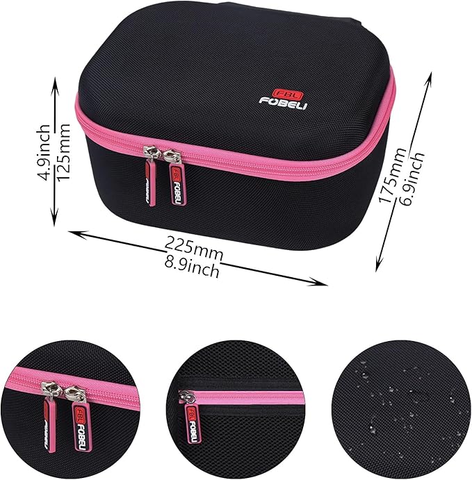 FBLFOBELI Hard Case for Walker's Razor Slim/Howard Leight Shooting Ear Protection Electronic Shooting Muffs Earmuff
