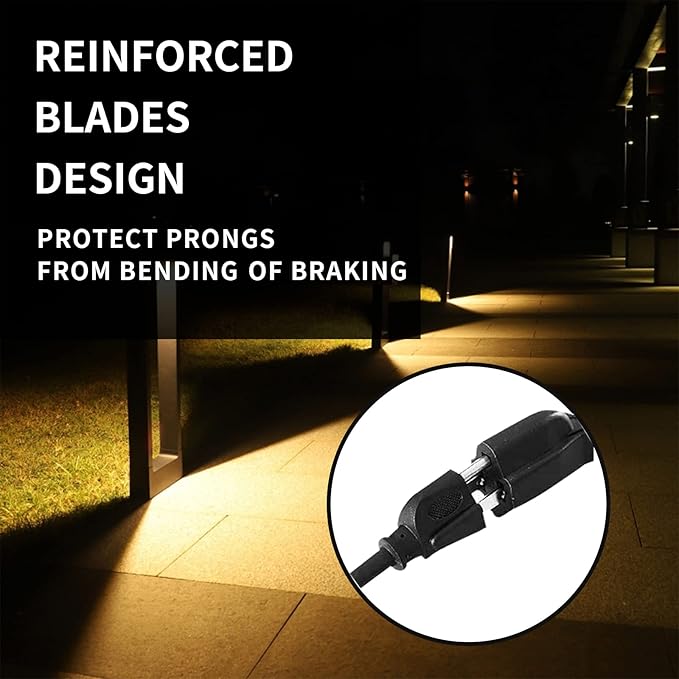 100FT Outdoor Extension Cord-16/3 SJTW Durable Black Extension Cable with 3 Prong Grounded Plug for Safety,Great for Outside Christmas Decorations
