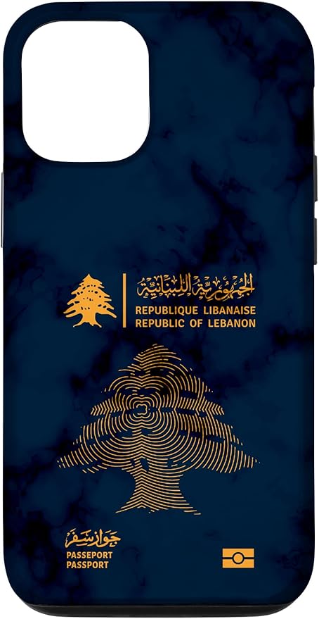 Lebanon,Lebanon Passport,Lebanon Flag,Lebanon map. Case for iPhone 12/12 Pro