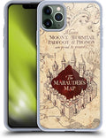 Head Case Designs Officially Licensed Harry Potter The Marauder's Map Prisoner of Azkaban II Soft Gel Case Compatible with Apple iPhone 11 Pro Max