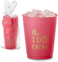 Kate Aspen Plastic Crew Stadium Cup, One Size (Pack of 1), Pink