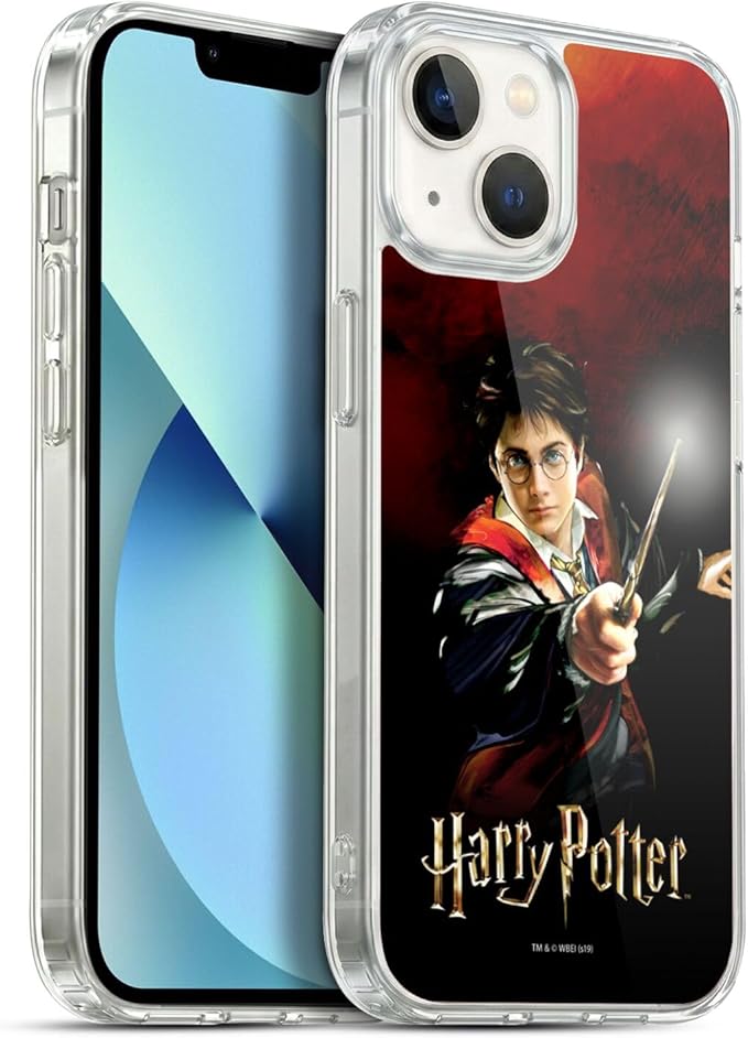 Head Case Designs Officially Licensed Harry Potter Harry Portrait Prisoner of Azkaban II Gel Case [Military Grade Protection] Compatible with Apple iPhone 13