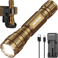 SAOPRKLER Tactical Flashlight 1200 High Lumen Duty Belt Flashlight for Law Enforcement, Premium Police Flashlight with Holster for Duty Belt,led Flashlight Gifts-Sentinel-X1