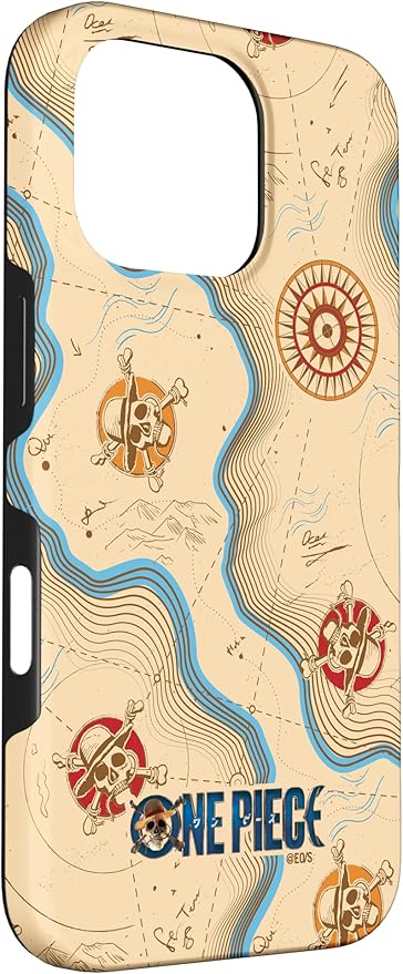 One Piece Map Officially Licensed Case for iPhone 16 Pro