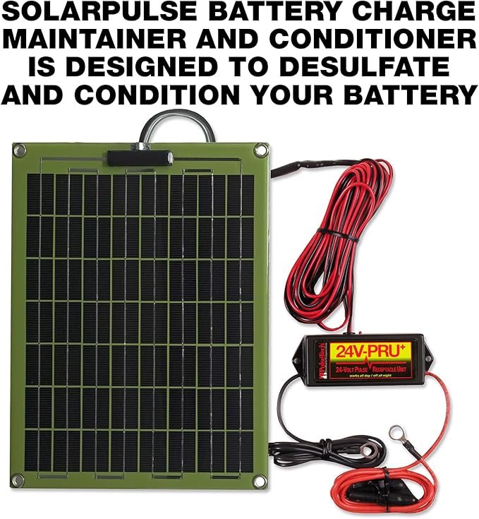 PulseTech SP-12-12-Watt 24 Volt Solar Pulse Battery Charge Maintainer/Conditioner