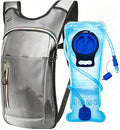 Hydration Backpack, Water Backpack with 2L Hydration Bladder, Rave Backpack Hydration Pack, Festival Essential for Raves, Hiking, Cycling, Climbing, Running, Outdoor, Camping and More