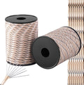 550 Paracord Rope,100ft/330ft 9 Strand Parachute Cord 4mm,Tactical Paracord Rope para Cord Lanyard for Climbing,Tent,Camping,Hammock,Clothsline,Hiking,Fishing,Survival Bracelet