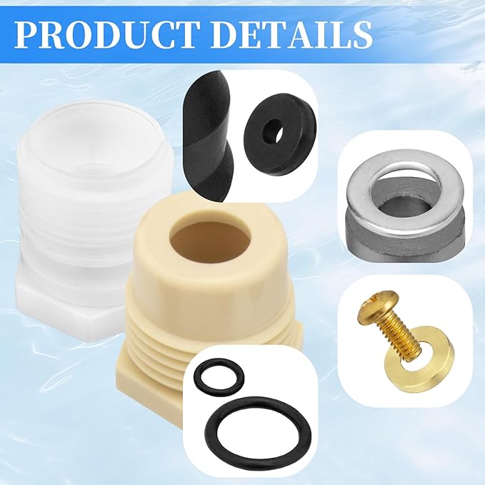630-7755 Wall Hydrant Repair Kit Compatible with 300 400 500 Series Wall Outdoor Hydrant Faucet