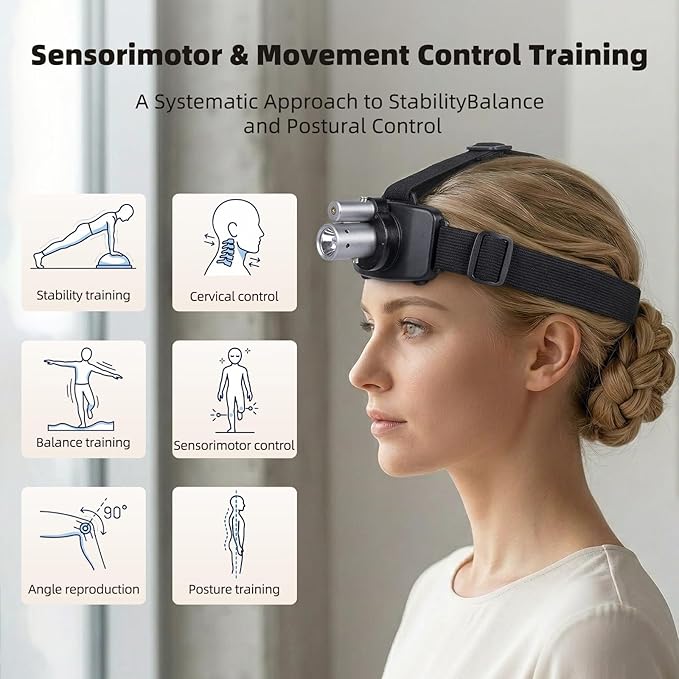 Mustools 2026 New Rechargeable LED Laser Headlamp Physical Therapy Headlamp High Lumens- Lightweight Enhance Professional Physical Therapy with Adjustable Angles Headband Comfortable Easy to Adjust