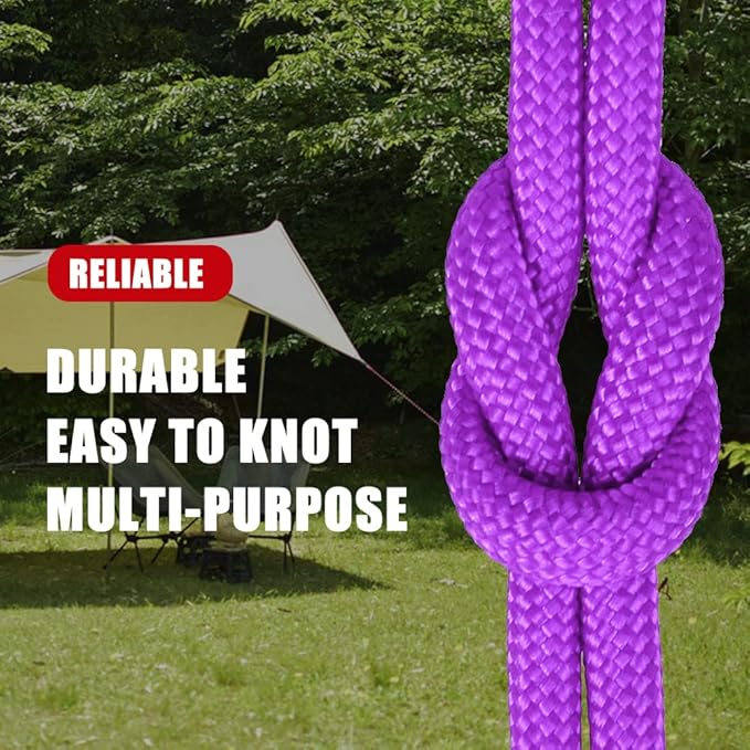 WEREWOLVES 650lb Paracord/Parachute Cord - 9 Strand Paracord Rope - 100', 200' Spools of Parachute Cord, Type III Paracord for Camping, Survival