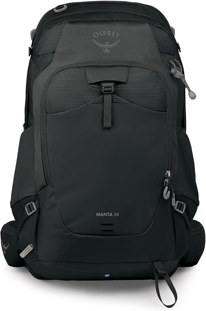 Osprey Manta Men's Hiking Backpack with Hydraulics Reservoir - Hydration Pack with Water Bladder