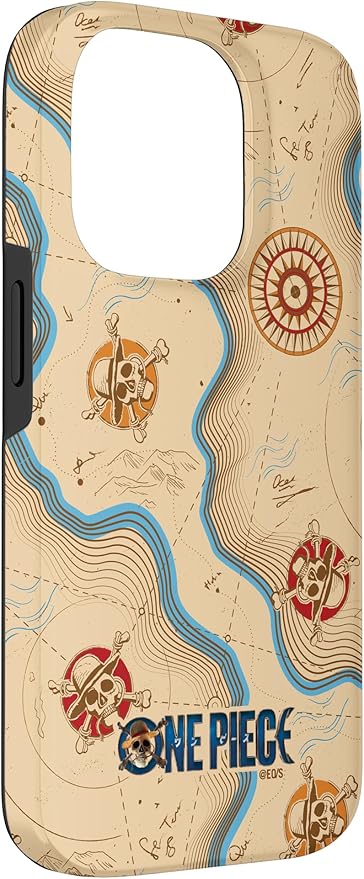 One Piece Map Officially Licensed Case for iPhone 14 Pro
