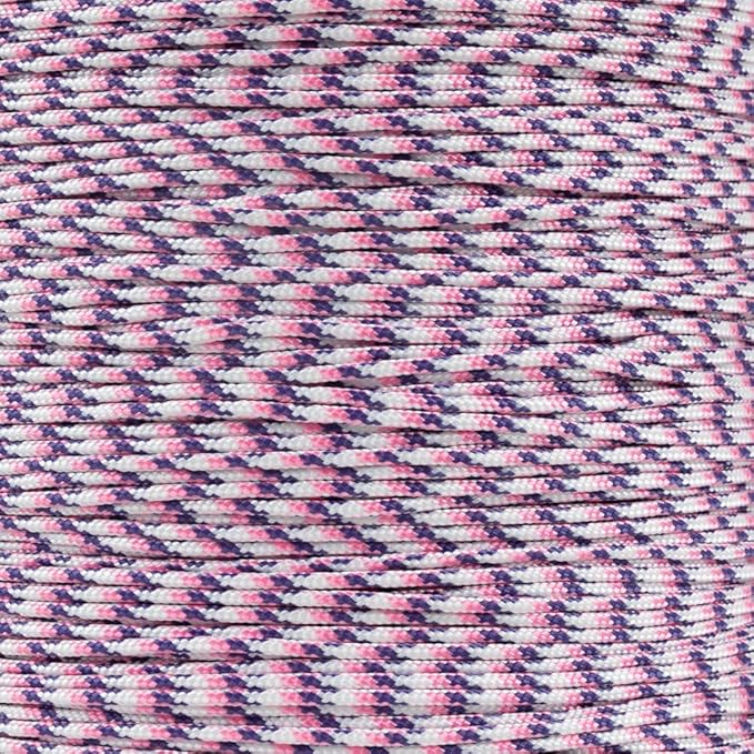 Paracord Planet 325 Paracord – 3 mm Type II Nylon Parachute Cord with 3 Inner Strands (Aloha, 1000 ft)
