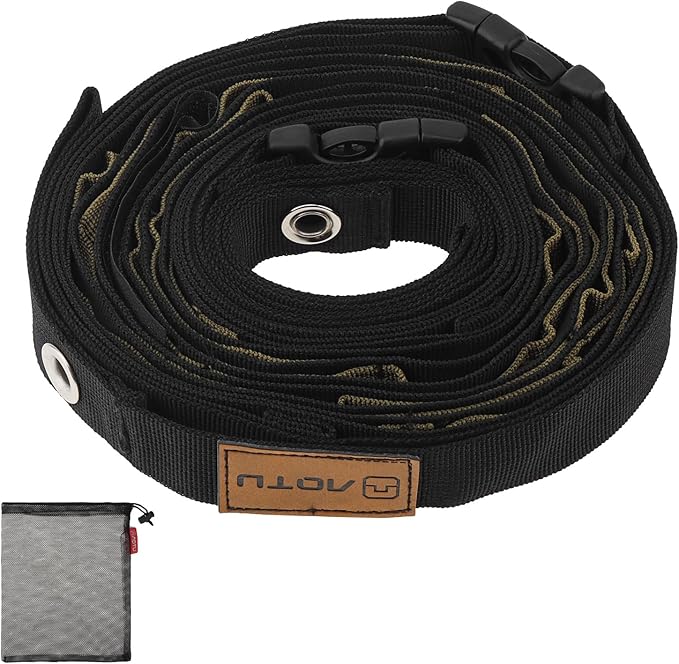 22-Loop Camping Hanging Rope System - 20.4ft Adjustable Gear Organizer with Mesh Storage Bag, Multifunctional Clothesline & Tarp Hanger for Outdoor Camping & Travel