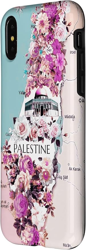 Palestine Map Palestine Map Case for iPhone X/XS