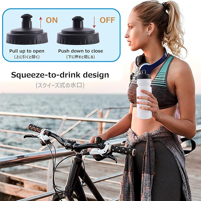 Azarxis TPU Soft Flask Collapsible Water Bottle Running Folding Gel Water Reservoir Handheld for Hydration Pack Hiking Cycling Climbing Jogging Marathon Trail Race